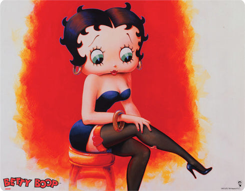Betty Boop Stockings Galaxy Book 12in Skin